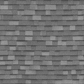 Textures   -   ARCHITECTURE   -   ROOFINGS   -   Asphalt roofs  - Asphalt roofing texture seamless 03260 - Displacement