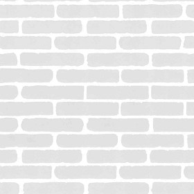 Textures   -   ARCHITECTURE   -   BRICKS   -   Facing Bricks   -   Smooth  - Facing smooth bricks texture seamless 00260 - Ambient occlusion