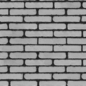 Textures   -   ARCHITECTURE   -   BRICKS   -   Facing Bricks   -   Smooth  - Facing smooth bricks texture seamless 00260 - Displacement