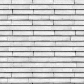Textures   -   ARCHITECTURE   -   WALLS TILE OUTSIDE  - wall cladding bricks PBR texture seamless 21460 - Displacement