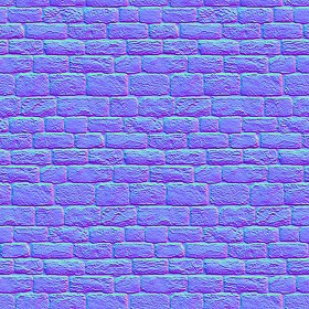 Textures   -   ARCHITECTURE   -   STONES WALLS   -   Stone blocks  - Wall stone with regular blocks texture seamless 08303 - Normal