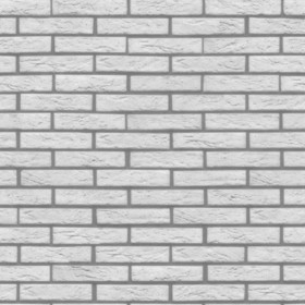 Textures   -   ARCHITECTURE   -   BRICKS   -   White Bricks  - White bricks texture seamless 00500 - Displacement