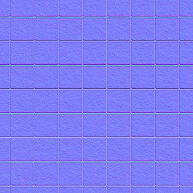 Textures   -   ARCHITECTURE   -   PAVING OUTDOOR   -   Concrete   -   Blocks regular  - Paving outdoor concrete regular block texture seamless 05736 - Normal