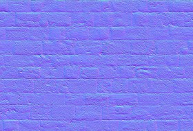 Textures   -   ARCHITECTURE   -   STONES WALLS   -   Stone blocks  - Wall stone blocks texture seamless 20846 - Normal