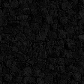 Textures   -   ARCHITECTURE   -   STONES WALLS   -   Stone walls  - Old wall stone texture seamless 08500 - Specular