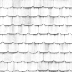 Textures   -   ARCHITECTURE   -   ROOFINGS   -   Shingles wood  - Wood shingle roof texture seamless 20872 - Ambient occlusion