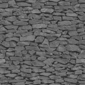 Textures   -   ARCHITECTURE   -   STONES WALLS   -   Stone walls  - Old wall stone texture seamless 08501 - Displacement