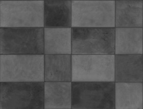 Textures   -   ARCHITECTURE   -   TILES INTERIOR   -   Terracotta tiles  - Terracotta mixed color tile texture seamless 16134 - Displacement