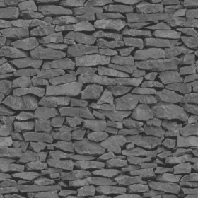 Textures   -   ARCHITECTURE   -   STONES WALLS   -   Stone walls  - Old wall stone texture seamless 08502 - Displacement