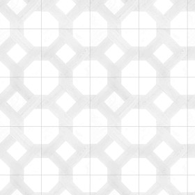 Textures   -   ARCHITECTURE   -   WOOD FLOORS   -   Geometric pattern  - Parquet geometric pattern texture seamless 04836 - Ambient occlusion