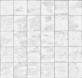 Textures   -   ARCHITECTURE   -   PAVING OUTDOOR   -   Concrete   -   Blocks regular  - Paving outdoor concrete regular block texture seamless 05740 - Bump