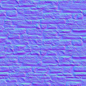 Textures   -   ARCHITECTURE   -   STONES WALLS   -   Stone blocks  - Retaining wall stone blocks texture seamless 20885 - Normal