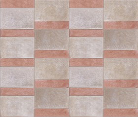 Textures   -   ARCHITECTURE   -   TILES INTERIOR   -  Terracotta tiles - Terracotta mixed color tile texture seamless 16136
