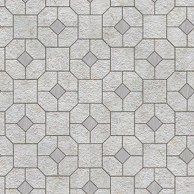 Textures   -   ARCHITECTURE   -   PAVING OUTDOOR   -   Pavers stone   -  Blocks mixed - Pavers stone mixed size texture seamless 06202