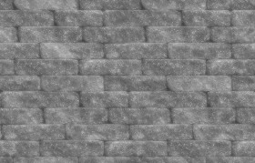 Textures   -   ARCHITECTURE   -   STONES WALLS   -   Stone blocks  - Retaining wall stone blocks texture seamless 20887 - Displacement