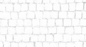 Textures   -   ARCHITECTURE   -   ROADS   -   Paving streets   -   Cobblestone  - Street paving cobblestone texture seamless 19350 - Ambient occlusion