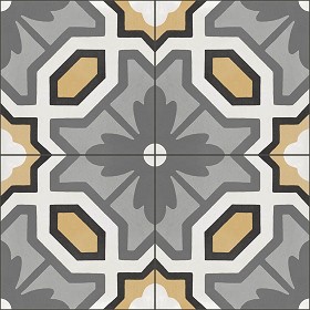 Textures  - cementine tiles Pbr texture seamless 22110