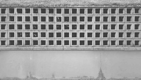 Textures   -   ARCHITECTURE   -   CONCRETE   -   Plates   -   Clean  - Concrete fence texture horizontal seamless 19273 - Displacement