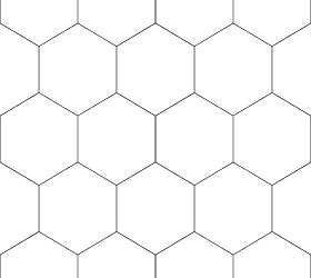 Textures   -   ARCHITECTURE   -   TILES INTERIOR   -   Hexagonal mixed  - Hexagonal tile texture seamless 16876 - Bump