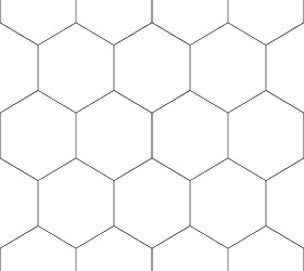 Textures   -   ARCHITECTURE   -   TILES INTERIOR   -   Hexagonal mixed  - Hexagonal tile texture seamless 16876 - Bump