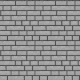 Textures   -   ARCHITECTURE   -   BRICKS   -   Colored Bricks   -   Sandblasted  - Sandblasted bricks colored texture seamless 00050 - Displacement