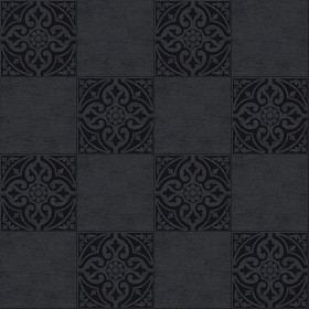 Textures   -   ARCHITECTURE   -   TILES INTERIOR   -   Marble tiles   -   Travertine  - Travertine floor tile texture seamless 14671 - Specular