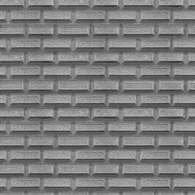 Textures   -   ARCHITECTURE   -   STONES WALLS   -   Claddings stone   -   Exterior  - Wall cladding stone texture seamless 07748 - Displacement
