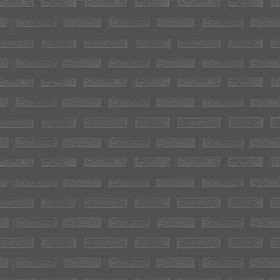 Textures   -   ARCHITECTURE   -   STONES WALLS   -   Claddings stone   -   Exterior  - Wall cladding stone texture seamless 07748 - Specular