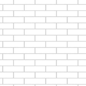 Textures   -   ARCHITECTURE   -   BRICKS   -   White Bricks  - White bricks texture seamless 00501 - Ambient occlusion