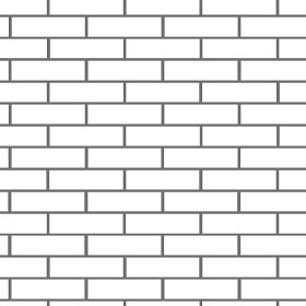 Textures   -   ARCHITECTURE   -   BRICKS   -   White Bricks  - White bricks texture seamless 00501 - Bump