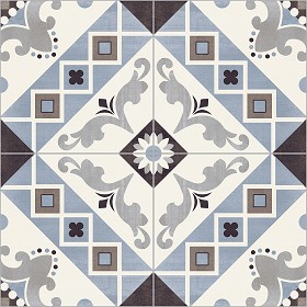 Textures  - cementine tiles Pbr texture seamless 22114