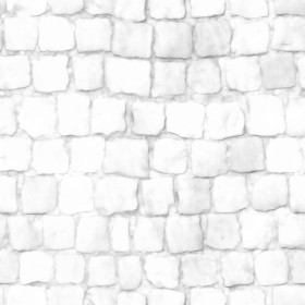 Textures   -   ARCHITECTURE   -   ROADS   -   Paving streets   -   Cobblestone  - Street paving cobblestone texture seamless 21262 - Ambient occlusion