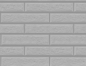 Textures   -   ARCHITECTURE   -   CONCRETE   -   Plates   -   Clean  - Cinder blocks building facade painted texture seamless 19775 - Displacement