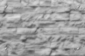 Textures   -   ARCHITECTURE   -   STONES WALLS   -   Claddings stone   -   Interior  - Internal wall cladding stone texture seamless 21194 - Displacement