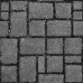 Textures   -   ARCHITECTURE   -   ROADS   -   Paving streets   -   Cobblestone  - street paving cobblestone texture-seamless 21331 - Displacement