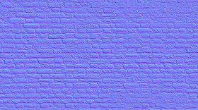 Textures   -   ARCHITECTURE   -   BRICKS   -   Old bricks  - Old bricks texture seamless 17343 - Normal