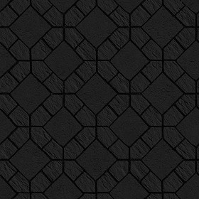 Textures   -   ARCHITECTURE   -   PAVING OUTDOOR   -   Pavers stone   -   Blocks mixed  - Pavers stone regular blocks texture seamless 06210 - Specular