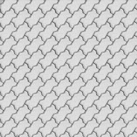 Textures   -   ARCHITECTURE   -   PAVING OUTDOOR   -   Concrete   -   Blocks regular  - Paving outdoor concrete regular block texture seamless 05749 - Bump