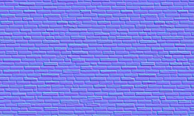 Textures   -   ARCHITECTURE   -   BRICKS   -   Old bricks  - Recycled mixed bricks texture seamless 20477 - Normal