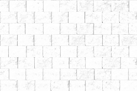 Textures   -   ARCHITECTURE   -   STONES WALLS   -   Stone blocks  - Retaining wall stone blocks texture seamless 21213 - Ambient occlusion
