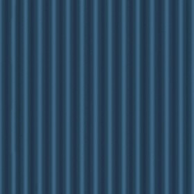 Textures   -   MATERIALS   -   METALS   -  Corrugated - Blue corrugated metal PBR texture seamless 21776