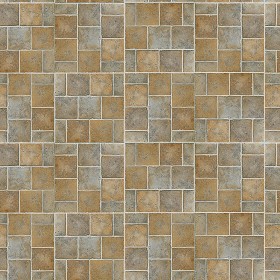 Textures   -   ARCHITECTURE   -   PAVING OUTDOOR   -   Pavers stone   -   Blocks mixed  - Slate paver stone mixed size texture seamless 18103 (seamless)