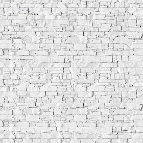 Textures   -   ARCHITECTURE   -   STONES WALLS   -   Claddings stone   -   Interior  - White wall covering PBR texture seamless 21929 (seamless)