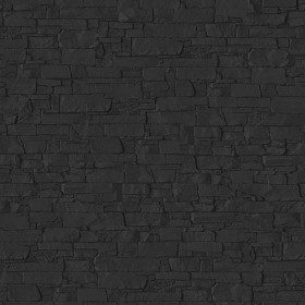 Textures   -   ARCHITECTURE   -   STONES WALLS   -   Claddings stone   -   Interior  - Black wall covering PBR texture seamless DEMO 21930 - Specular