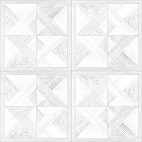 Textures   -   ARCHITECTURE   -   WOOD FLOORS   -   Geometric pattern  - Parquet geometric pattern texture seamless 04849 - Ambient occlusion