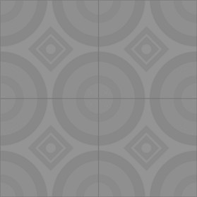 Textures   -   ARCHITECTURE   -   TILES INTERIOR   -   Cement - Encaustic   -   Cement  - cementine tiles Pbr texture seamless 22122 - Displacement
