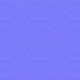 Textures   -   ARCHITECTURE   -   TILES INTERIOR   -   Cement - Encaustic   -   Cement  - cementine tiles Pbr texture seamless 22122 - Normal