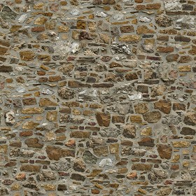 Textures   -   ARCHITECTURE   -   STONES WALLS   -  Stone walls - Old wall stone texture seamless 08517
