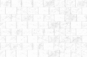 Textures   -   ARCHITECTURE   -   STONES WALLS   -   Stone blocks  - retaining wall stone blocks texture seamless 21354 - Ambient occlusion