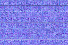 Textures   -   ARCHITECTURE   -   STONES WALLS   -   Stone blocks  - retaining wall stone blocks texture seamless 21354 - Normal